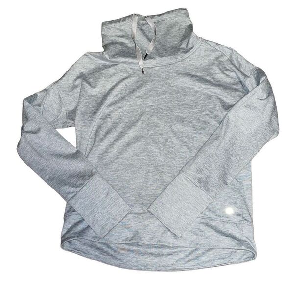 Apana Tops - Apana Yoga Drawstring Turtleneck Sweatshirt